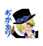 ONE PIECE 落書き スタンプ（個別スタンプ：37）