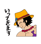 ONE PIECE 落書き スタンプ（個別スタンプ：38）