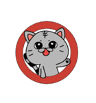 猫の次元くん（個別スタンプ：19）