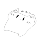 無表情の感情豊かなねこ（個別スタンプ：10）