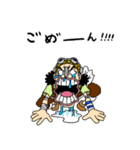 【ONE PIECE】ウソップのツッコミスタンプ（個別スタンプ：4）