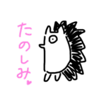 画伯による愉快な仲間たち（個別スタンプ：40）