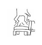 ちょっとやるきのでたやるきのないいきもの（個別スタンプ：10）