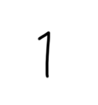 「ぁ」〜「10」（数字）きゅん 〜がぉー（個別スタンプ：17）