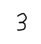 「ぁ」〜「10」（数字）きゅん 〜がぉー（個別スタンプ：19）