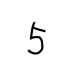 「ぁ」〜「10」（数字）きゅん 〜がぉー（個別スタンプ：21）