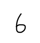 「ぁ」〜「10」（数字）きゅん 〜がぉー（個別スタンプ：22）