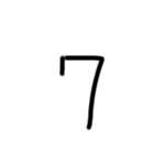 「ぁ」〜「10」（数字）きゅん 〜がぉー（個別スタンプ：23）