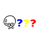 つるぴかくん 横長 英語（個別スタンプ：19）