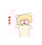 栗ちゃん家族♡金豚＆カスタード（個別スタンプ：5）