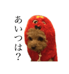 お犬様と飼い主(ネタ編)（個別スタンプ：7）