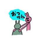 うさぎスタンプ愉快（個別スタンプ：6）