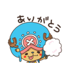 ONE PIECE×ねこぜパンダ（個別スタンプ：4）