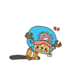 ONE PIECE×ねこぜパンダ（個別スタンプ：30）