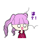 ONE PIECE ペローナのネガティブスタンプ（個別スタンプ：6）