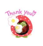 あいさつごはん！（個別スタンプ：8）