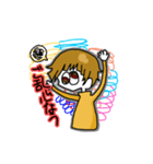 お目々は口ほどに物を言う（個別スタンプ：5）