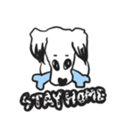 イングリッシュセッター犬のスタンプ（個別スタンプ：3）