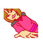 大きいニンゲンと比べたら小さい人間（個別スタンプ：6）
