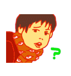 大きいニンゲンと比べたら小さい人間（個別スタンプ：23）