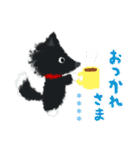 ソックス犬（個別スタンプ：4）