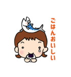 いつもそばにいるよ♪サバ子ちゃん vol.2（個別スタンプ：3）