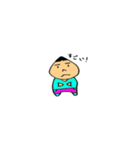 とんがりテニスボーイ（個別スタンプ：4）