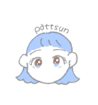 bluuuue stamps（個別スタンプ：8）