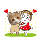 なかよしソラマメ（個別スタンプ：9）