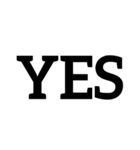 デカ文字で話すスタイル（個別スタンプ：7）