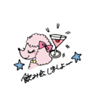 pink-poodle 1（個別スタンプ：27）