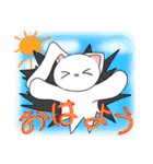 ねこうさぎさんスタンプ（個別スタンプ：1）