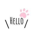 Free combination ＊ Cat stamp（個別スタンプ：3）