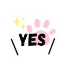 Free combination ＊ Cat stamp（個別スタンプ：27）