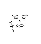 顔だけですよ 2（個別スタンプ：11）