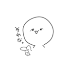 シンプルだけどちょっとかわいいスタンプ（個別スタンプ：3）
