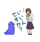 1いいね1円で晩ごはんを食べる腹ペコ女子（個別スタンプ：32）