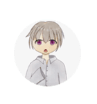絵の書き途中です（個別スタンプ：4）