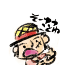 ONE PIECE wk絵心スタンプ（個別スタンプ：1）