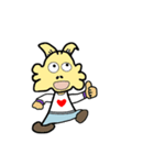 ヤギの友達と一緒（個別スタンプ：2）