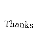 黒大文字（個別スタンプ：2）
