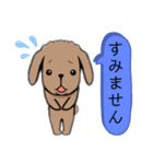 丁寧な対応の犬（個別スタンプ：38）