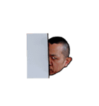 坊主おじさん5（顔文字）（個別スタンプ：6）