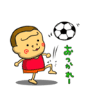 ハッピーなゴリラ その4 サッカー（個別スタンプ：2）