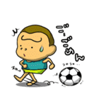 ハッピーなゴリラ その4 サッカー（個別スタンプ：18）