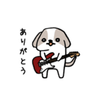 ギタリストのためのギター犬スタンプ2（個別スタンプ：3）