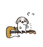 ギタリストのためのギター犬スタンプ2（個別スタンプ：6）