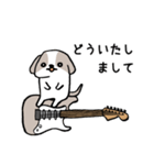 ギタリストのためのギター犬スタンプ2（個別スタンプ：27）