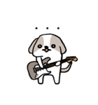 ギタリストのためのギター犬スタンプ2（個別スタンプ：28）