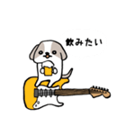 ギタリストのためのギター犬スタンプ2（個別スタンプ：36）